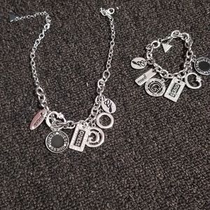 Guess necklace and bracelet set